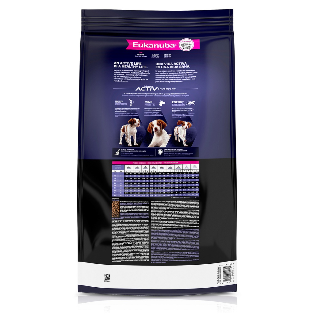 EUK Puppy Lamb &amp; Rice 15LB