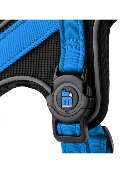 Harness Blue Nylon XL