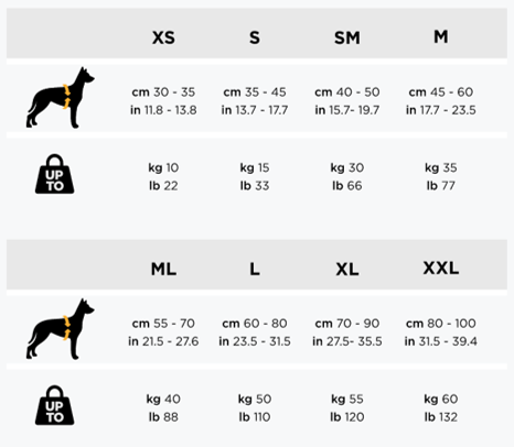 Harness Orange Nylon SM