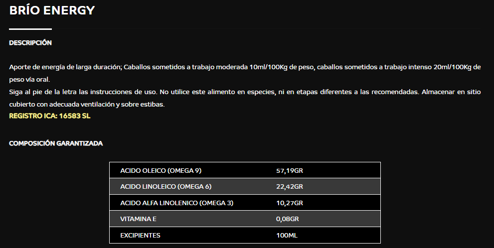 Brio Energy 1LT.