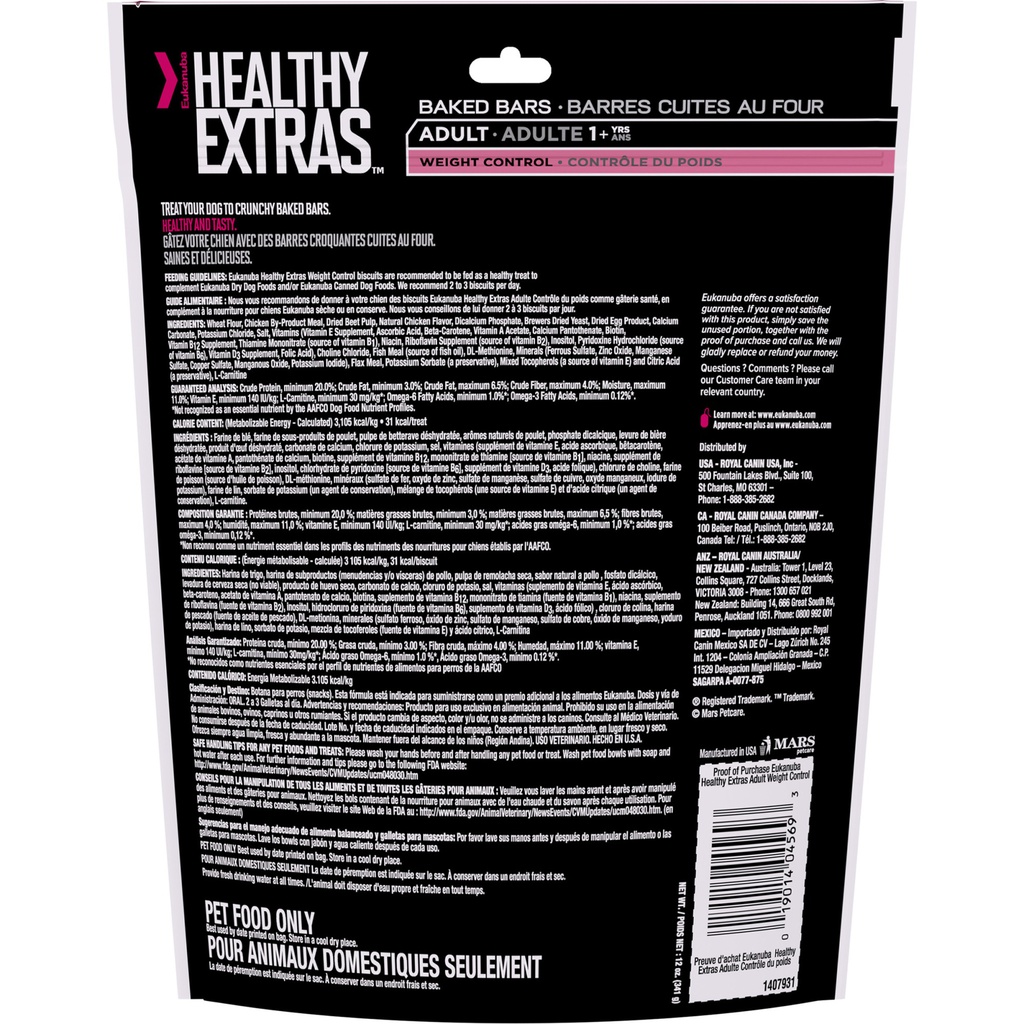 EUK Adult Weight C. Treats 12oz