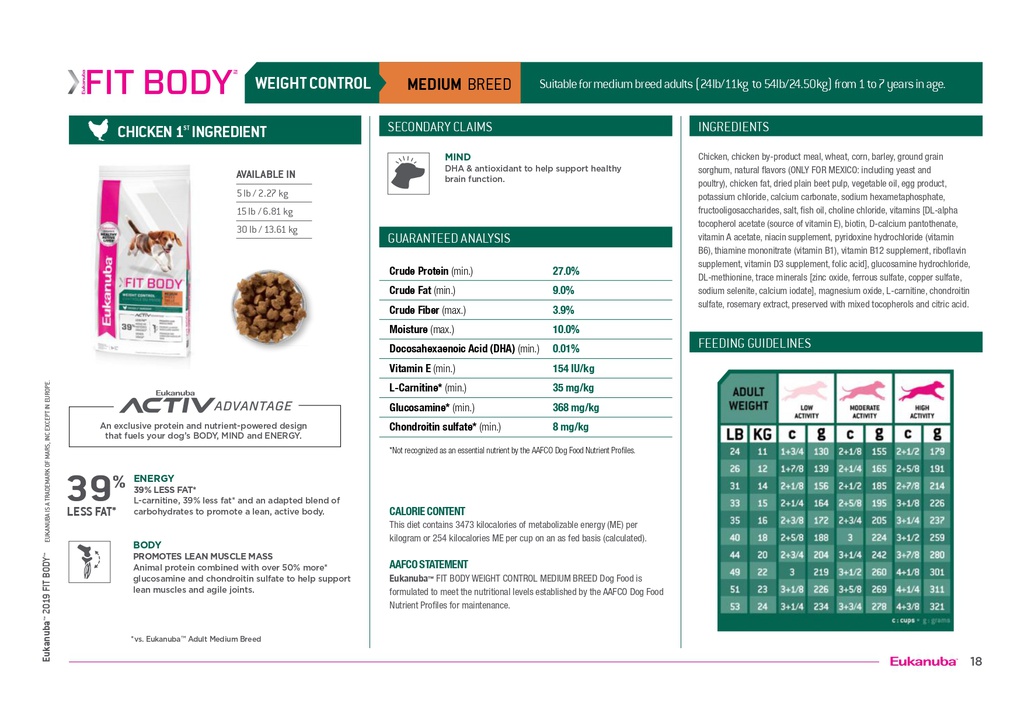 EUK Fit Body Medium 30LB