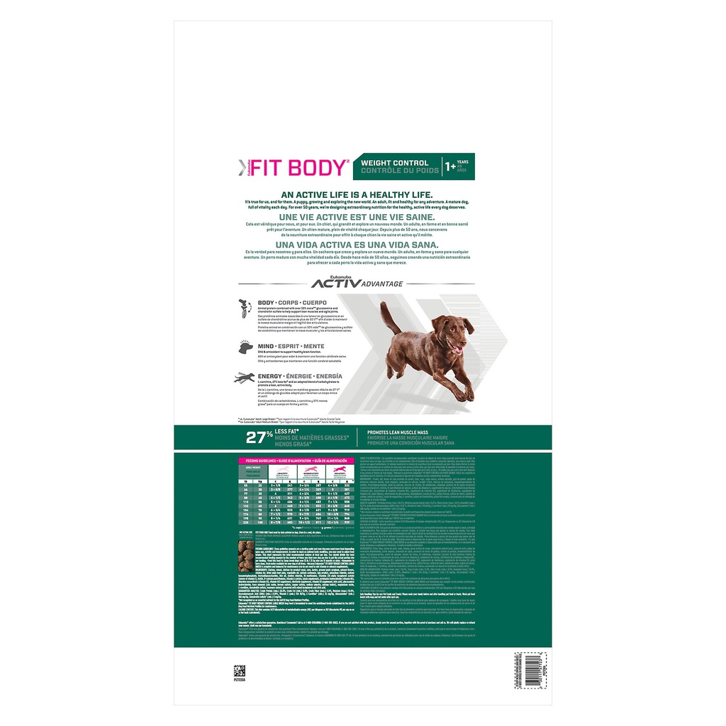 EUK Fit Body Large Breed 15LB