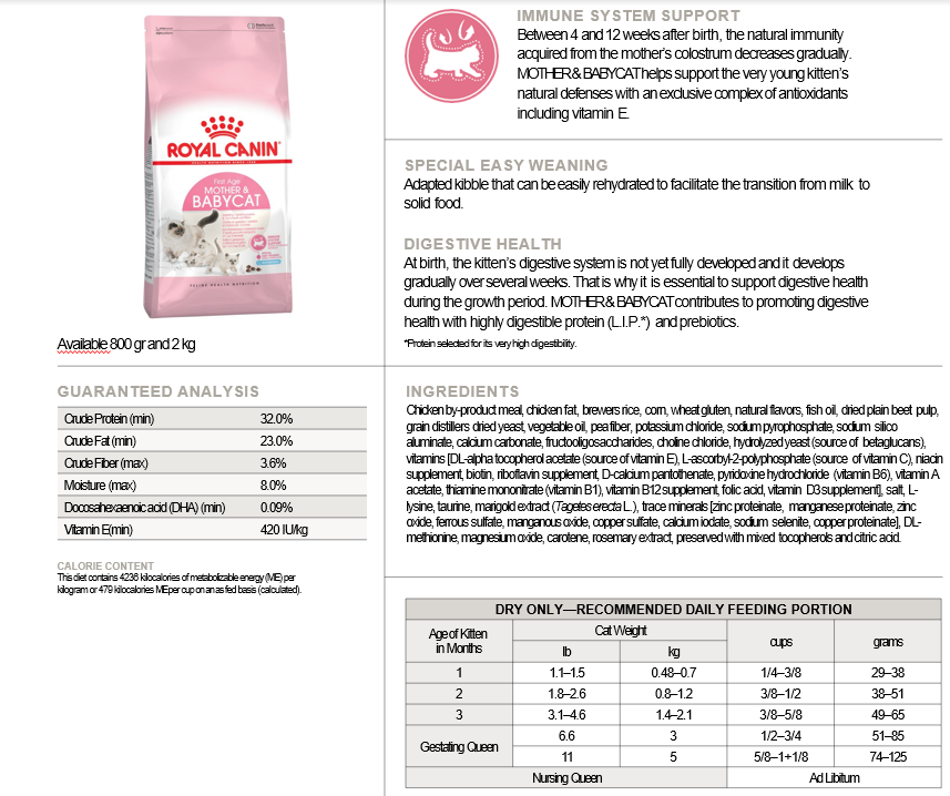 FHN Mother &amp; Baby Cat 2KG