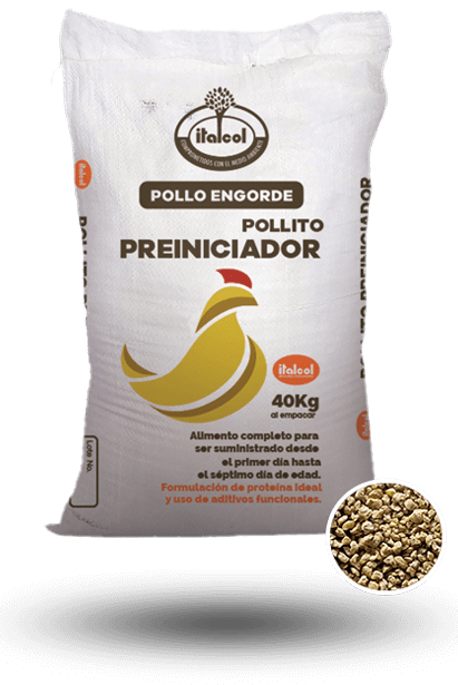 Pollito Preiniciador Quebrantado / Broken Pre-Starter Chick