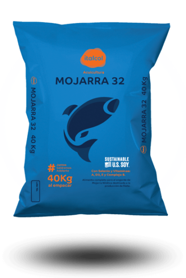Mojarra 32 extruded 40KG.