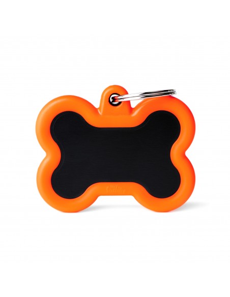 Black Bone Alu Orange Rubber