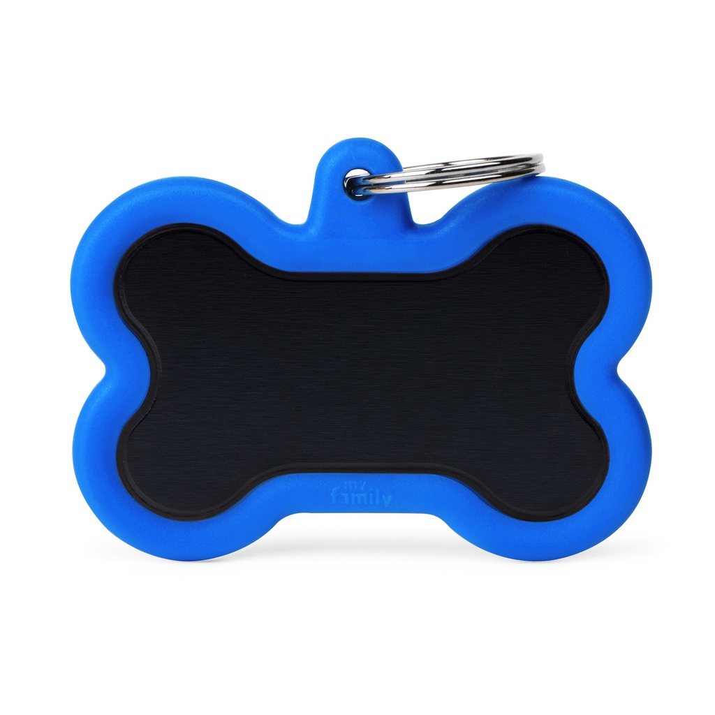 Black Bone XL Alu Blue Rubber
