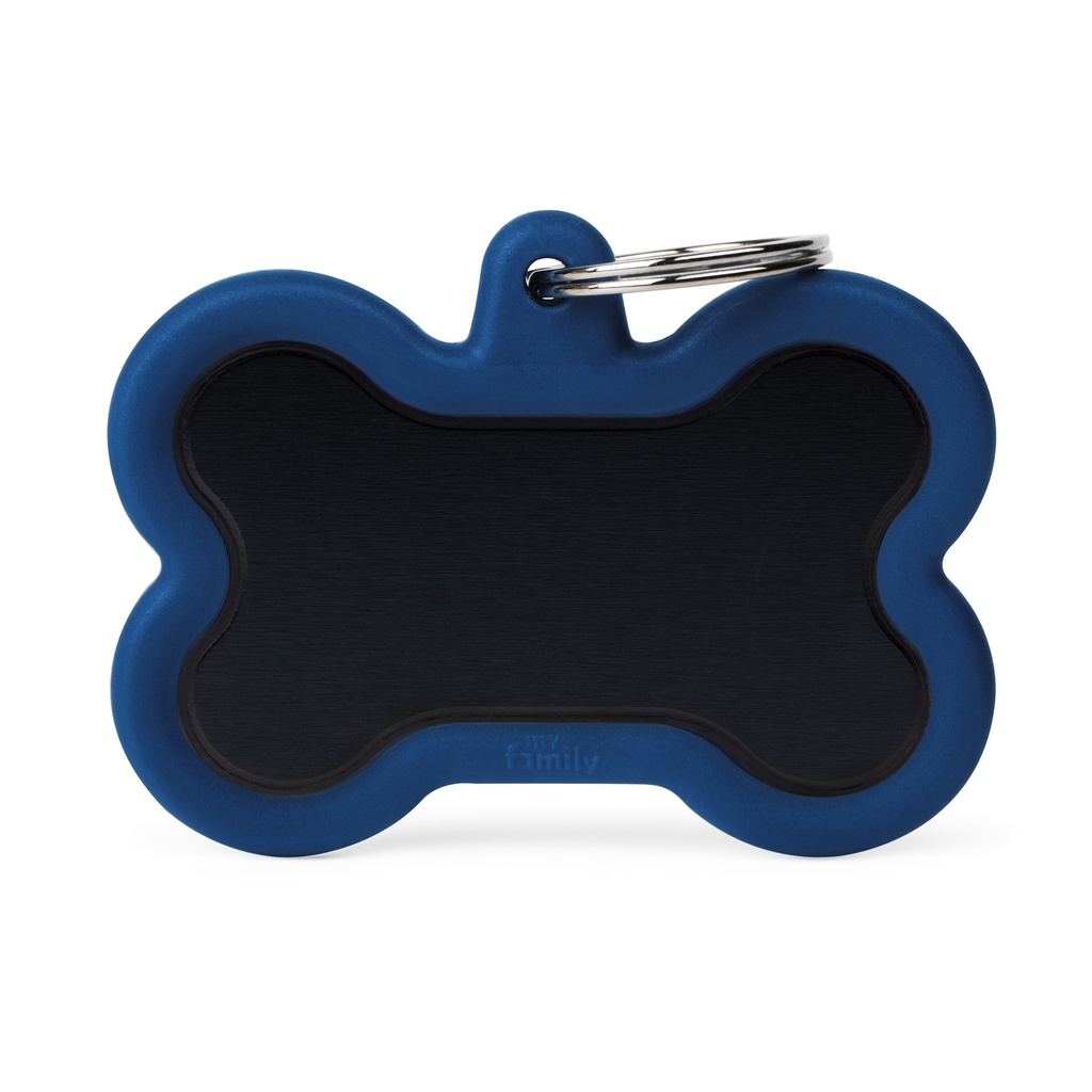 Black Bone XL Alu Dark Blue Rubber