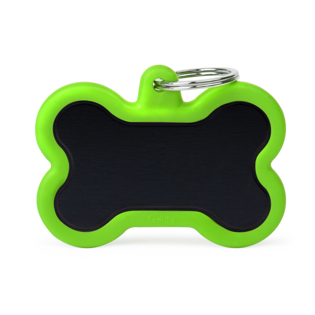 Black Bone XL Alu Green Rubber