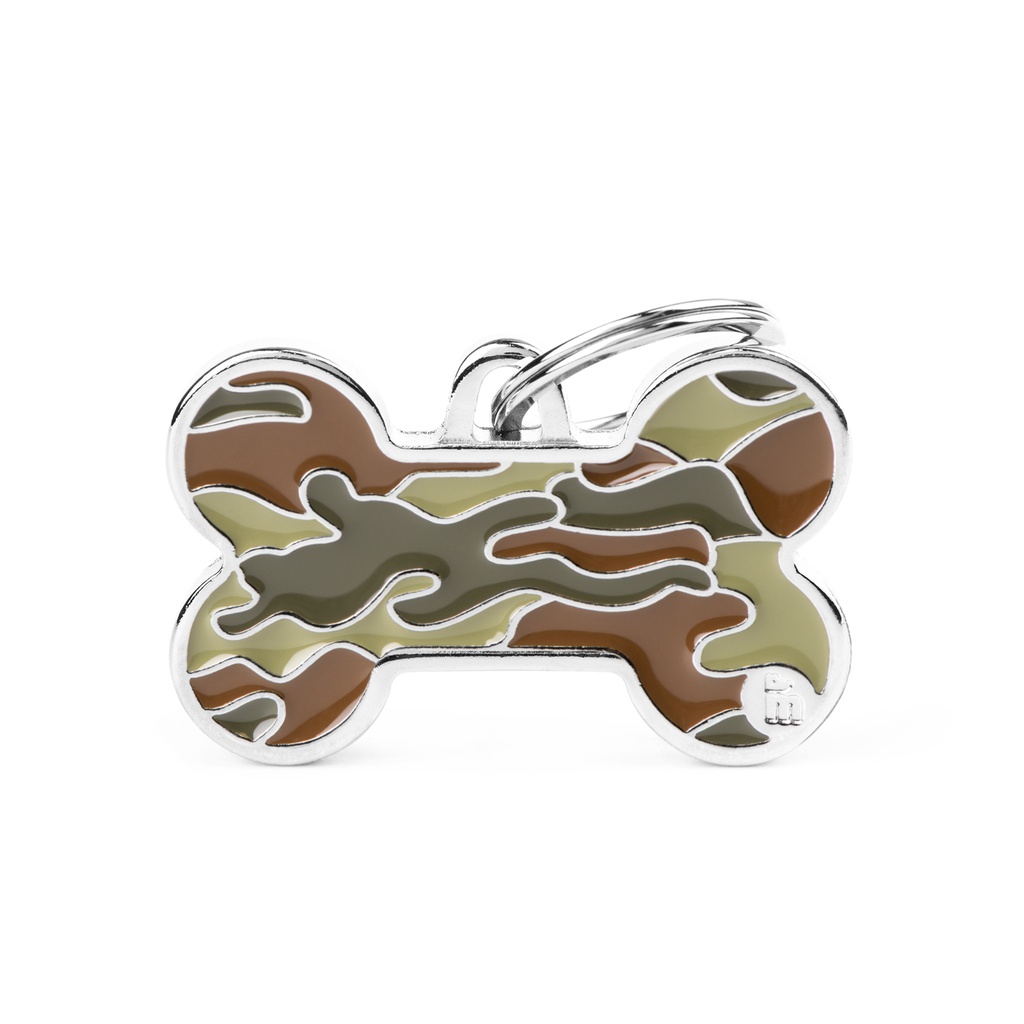 L Bone Camouflage Green