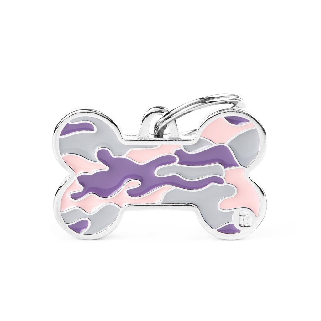 L Bone Camouflage Pink