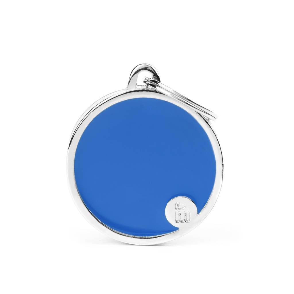 L Circle Blue