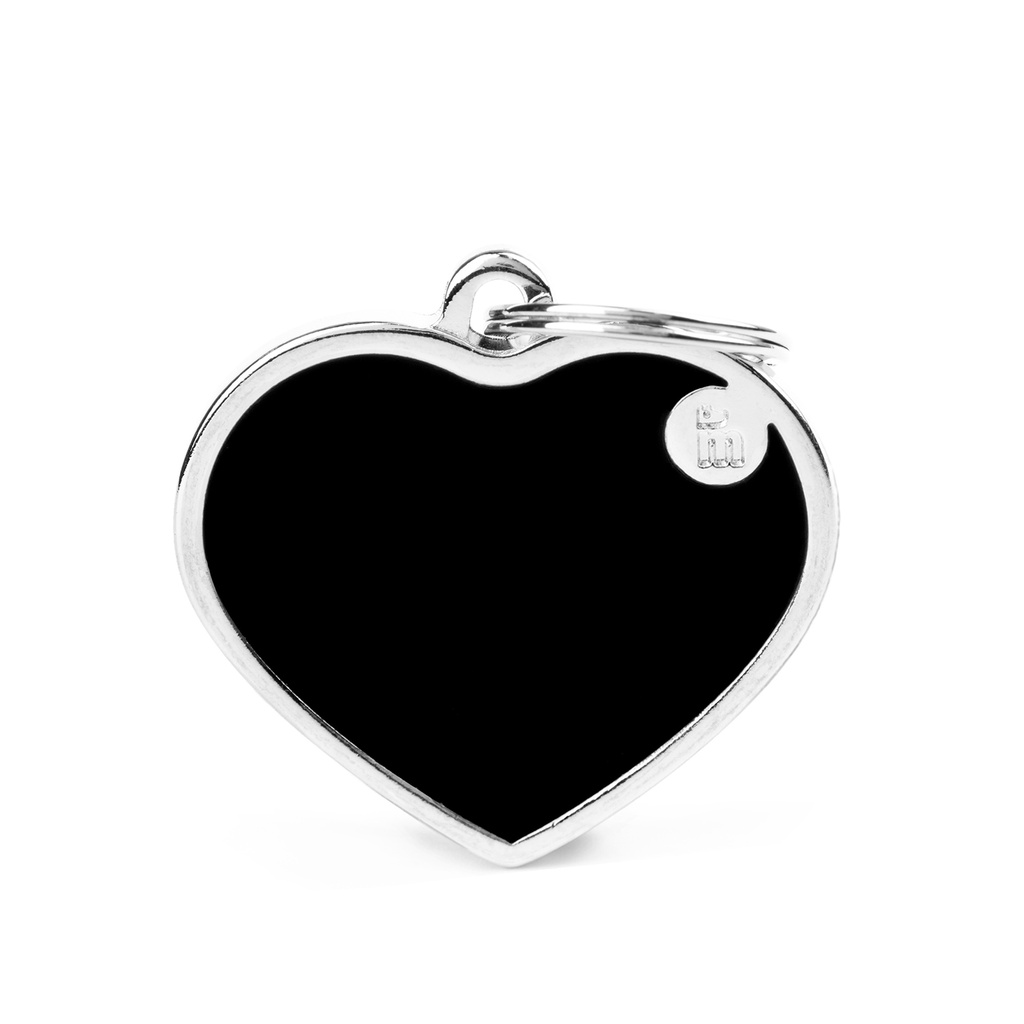 L Heart Black