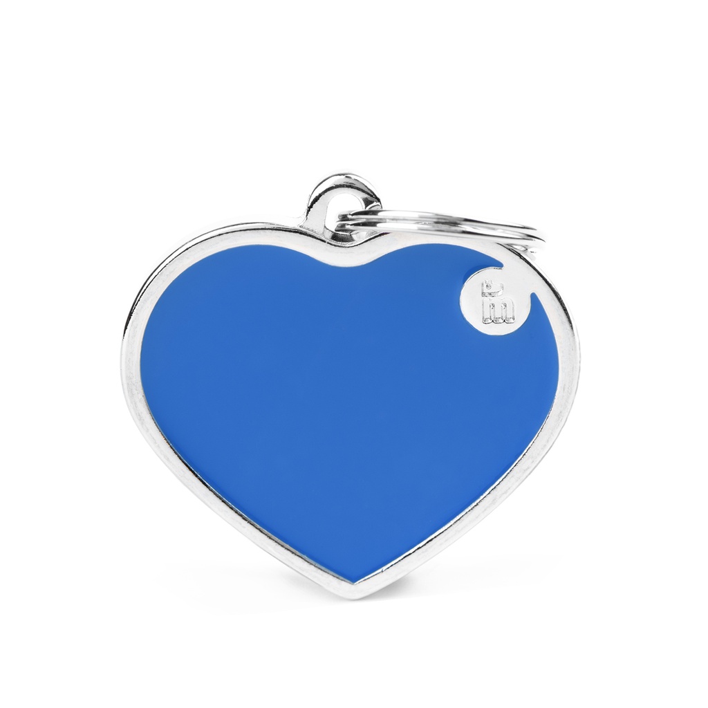 L Heart Blue