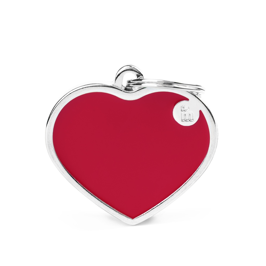 L Heart Red