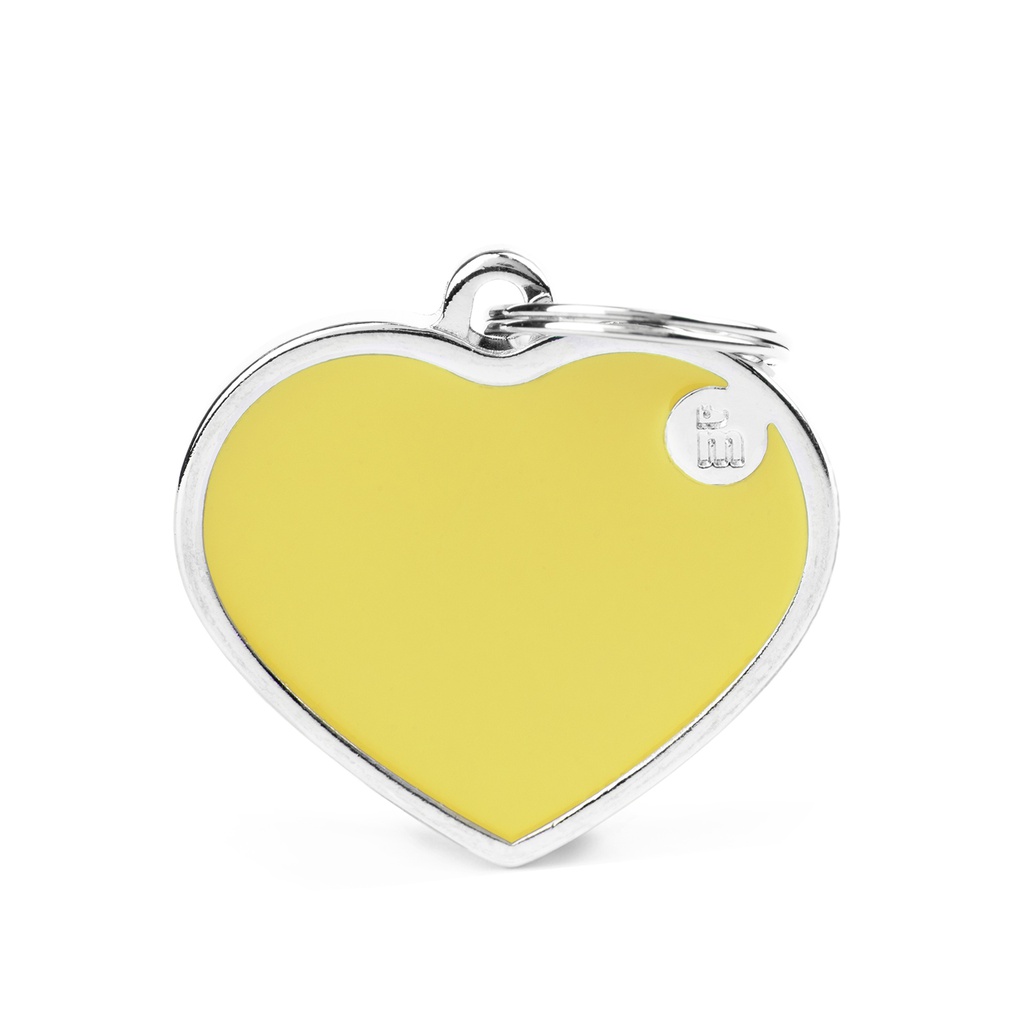 L Heart Yellow