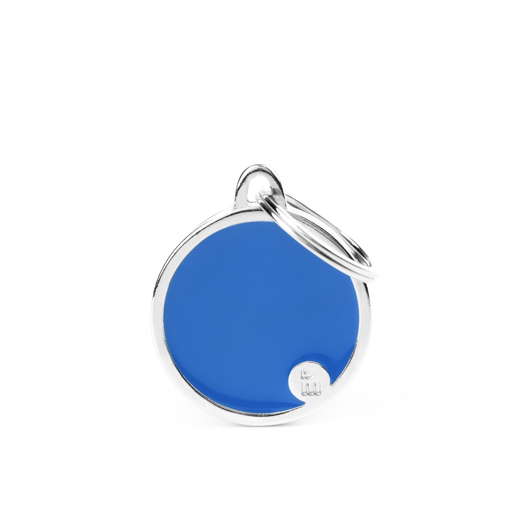 M Circle Blue