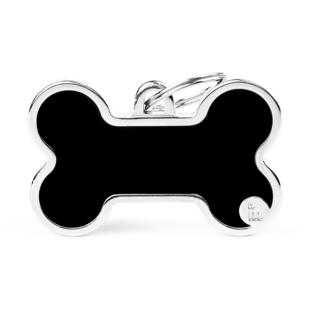 XL Bone Black Logo
