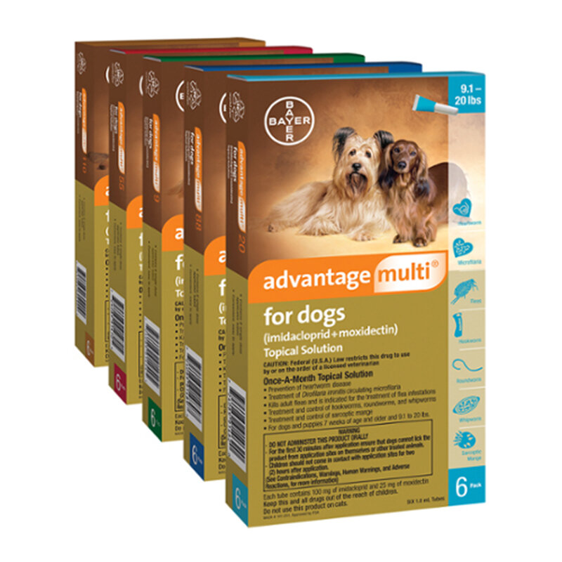 Advantage Multi Dog 3x1,0ML (4 to 10KG)
