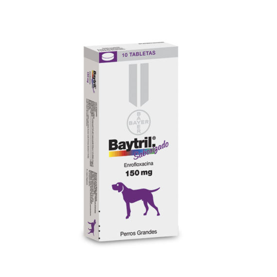 Baytril Flavour Tabl. 150MG 2x10