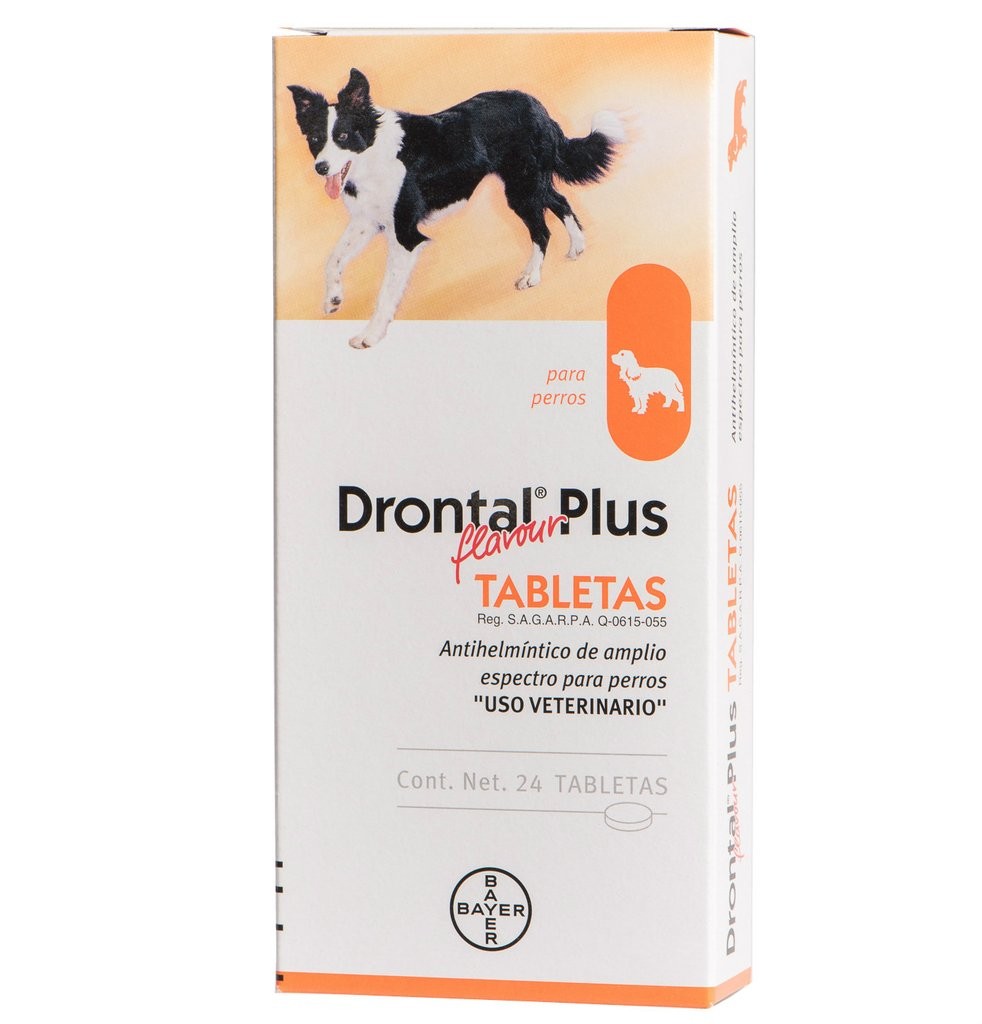 Drontal Plus Flavor Dog 10KG 3x8