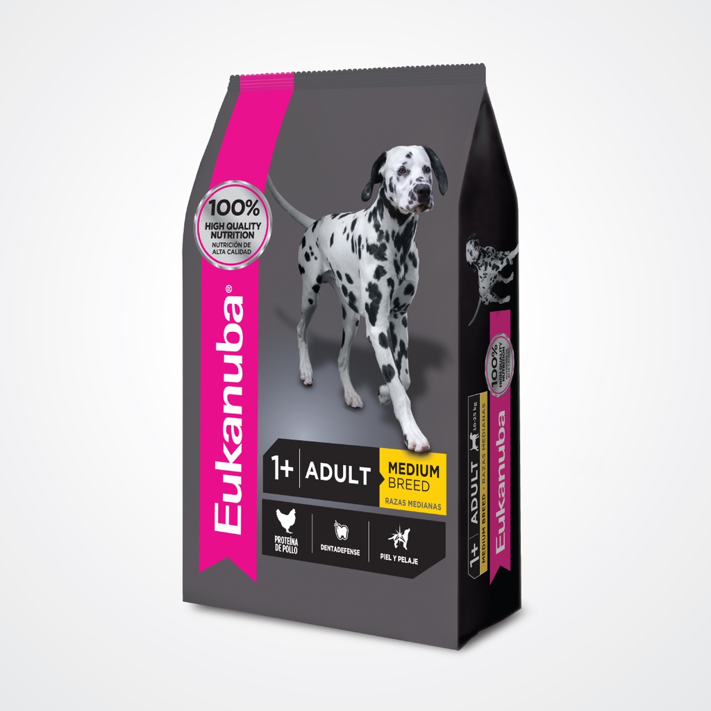 EUK Adult Medium Breed 15KG ARG