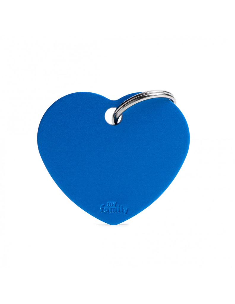 Big Heart Aluminum Blue