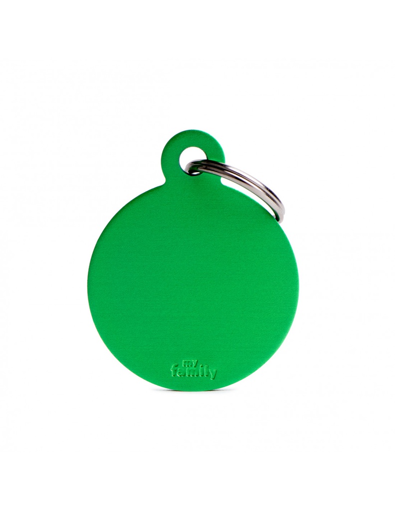 Big Round Aluminum Green
