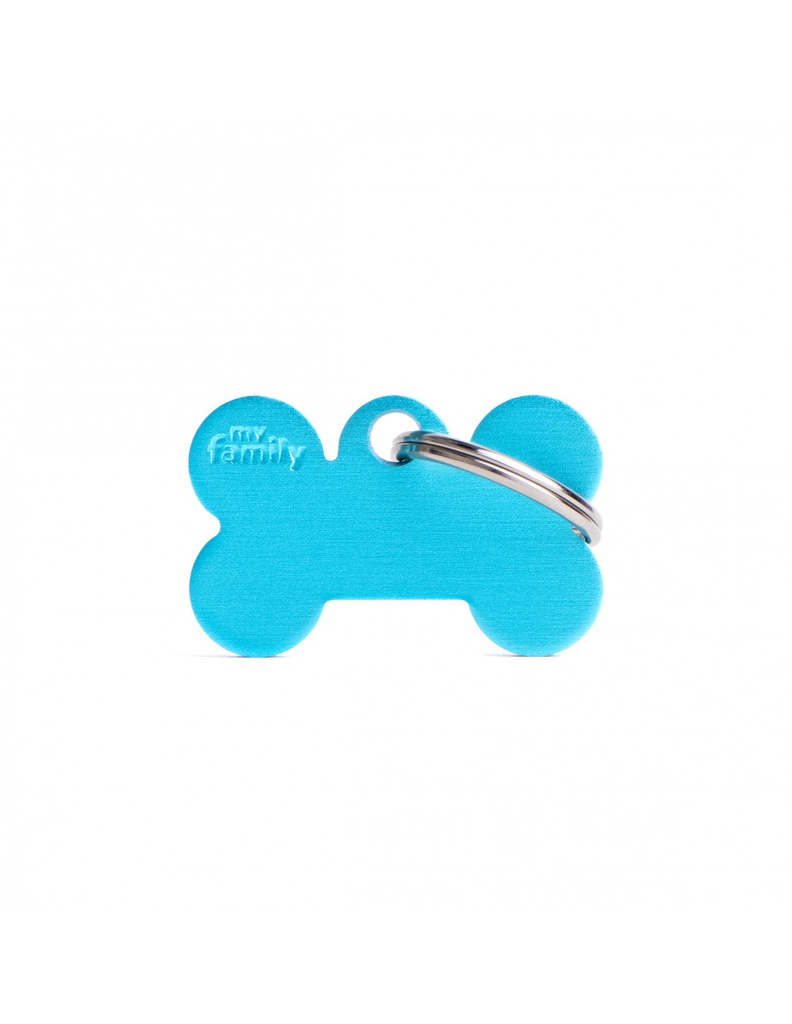 Small Bone Aluminum Light Blue