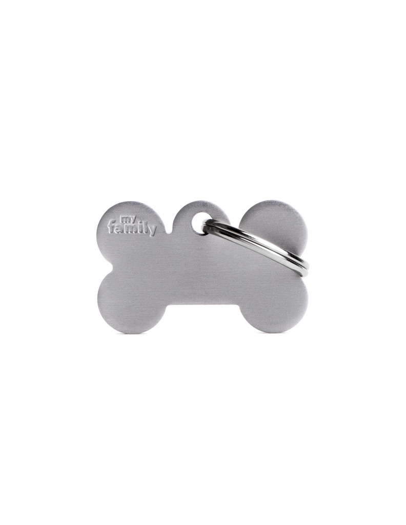 Small Bone Aluminum Grey