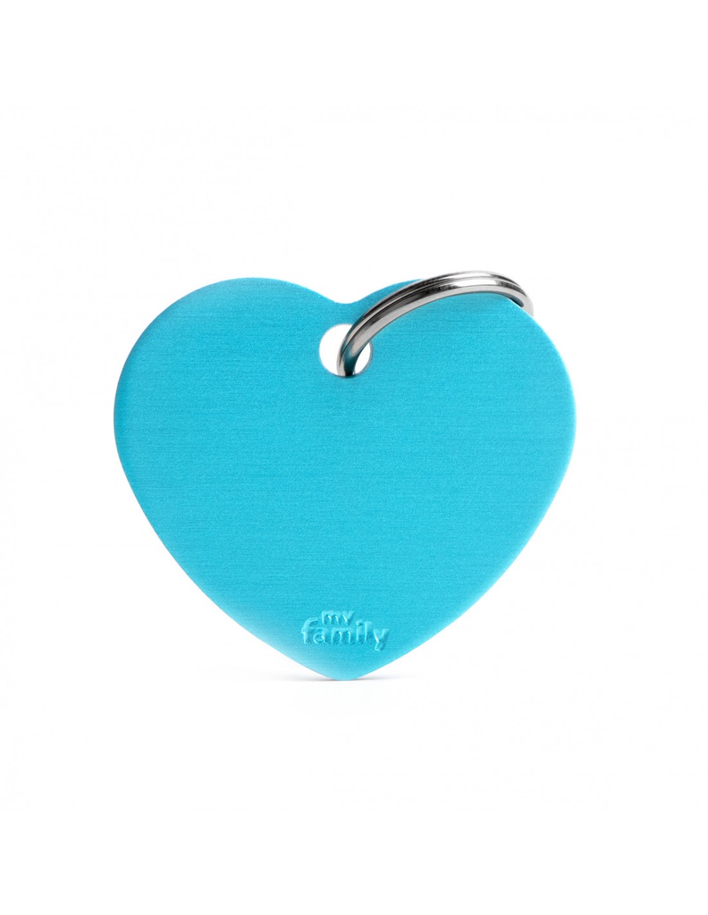 Big Heart Aluminum Light Blue