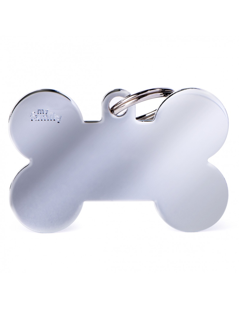 XL Bone Chromed Brass