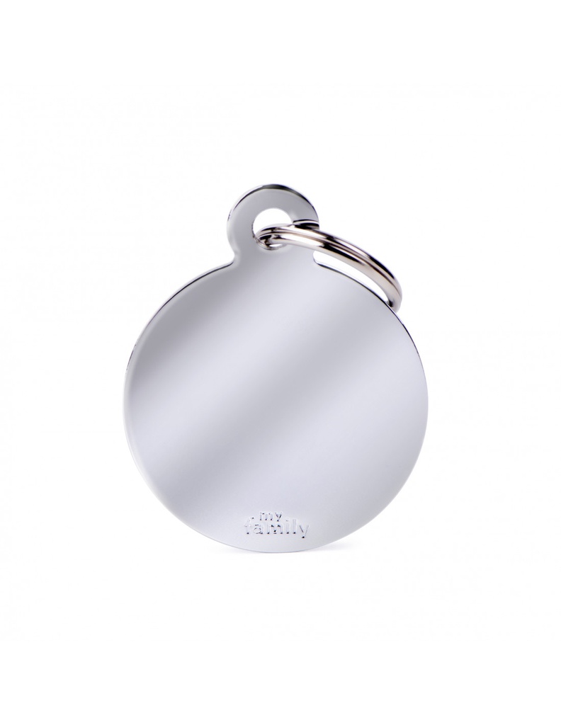 Big Round Chromed Brass