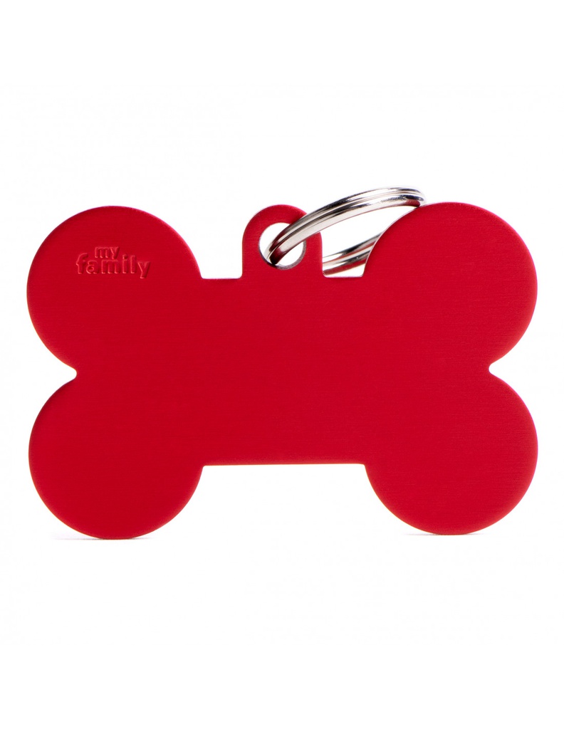Red XL Aluminum Bone