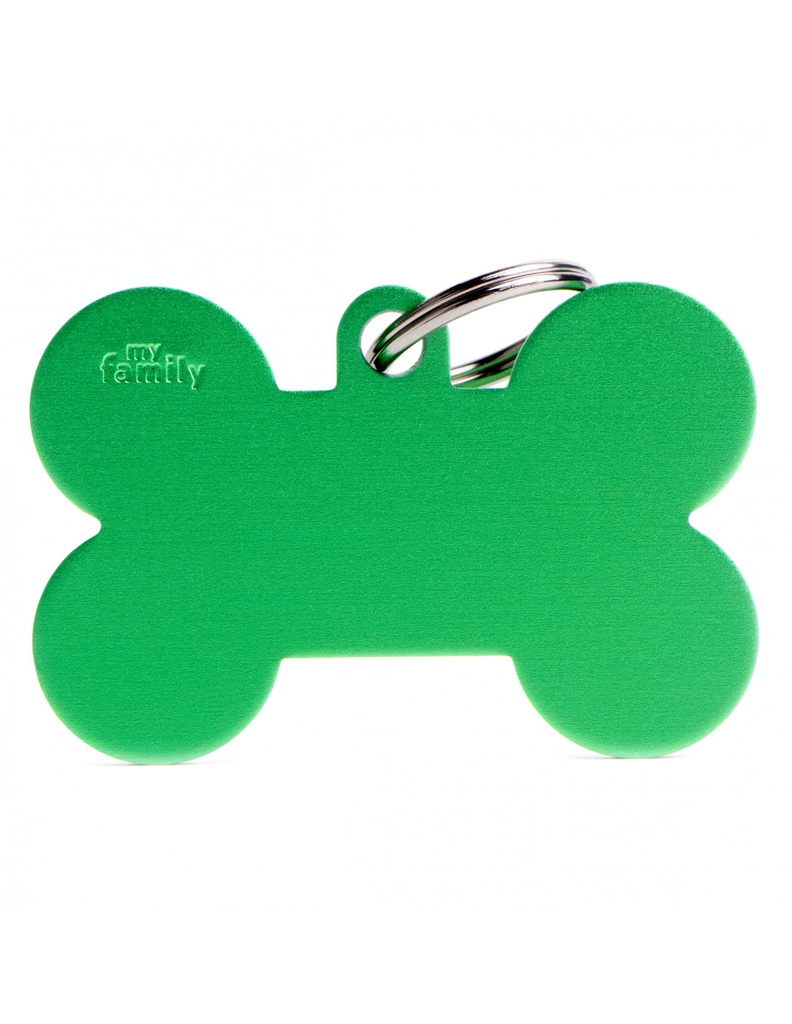 Green XL Aluminum Bone
