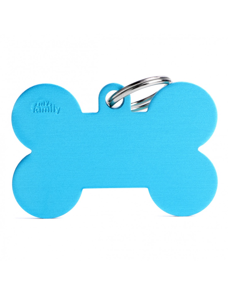 Light Blue XL Aluminum Bone