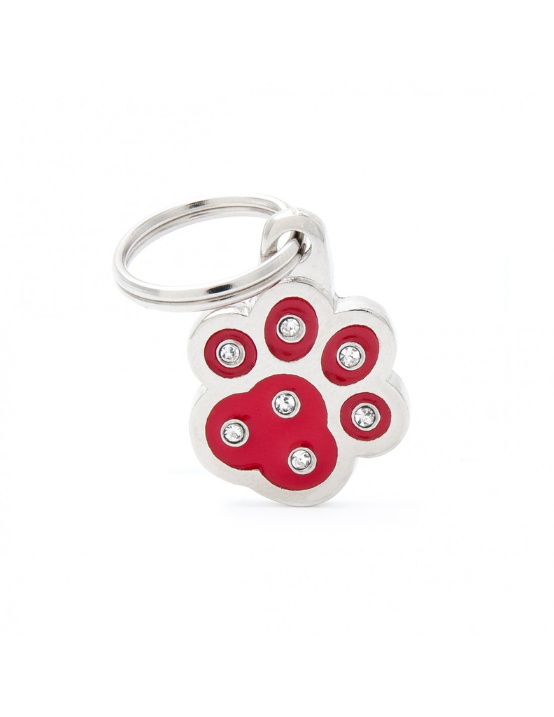 Red Paw Strass