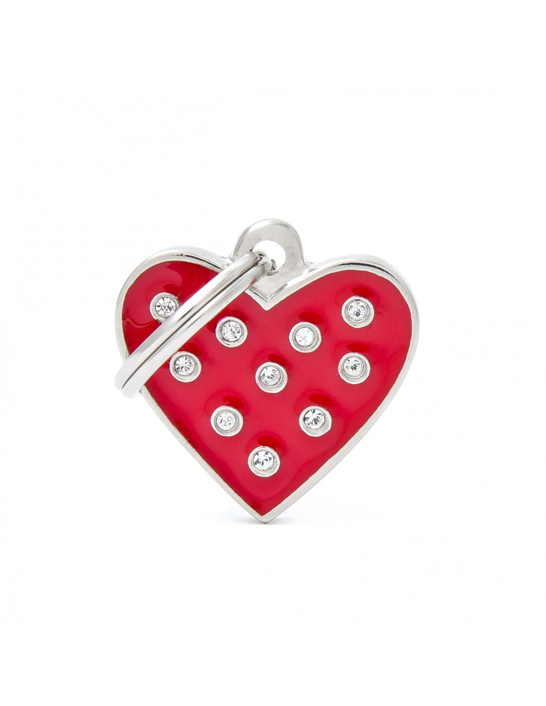 Red Heart Strass