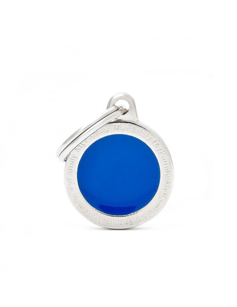 Small Circle Blue Round Logo