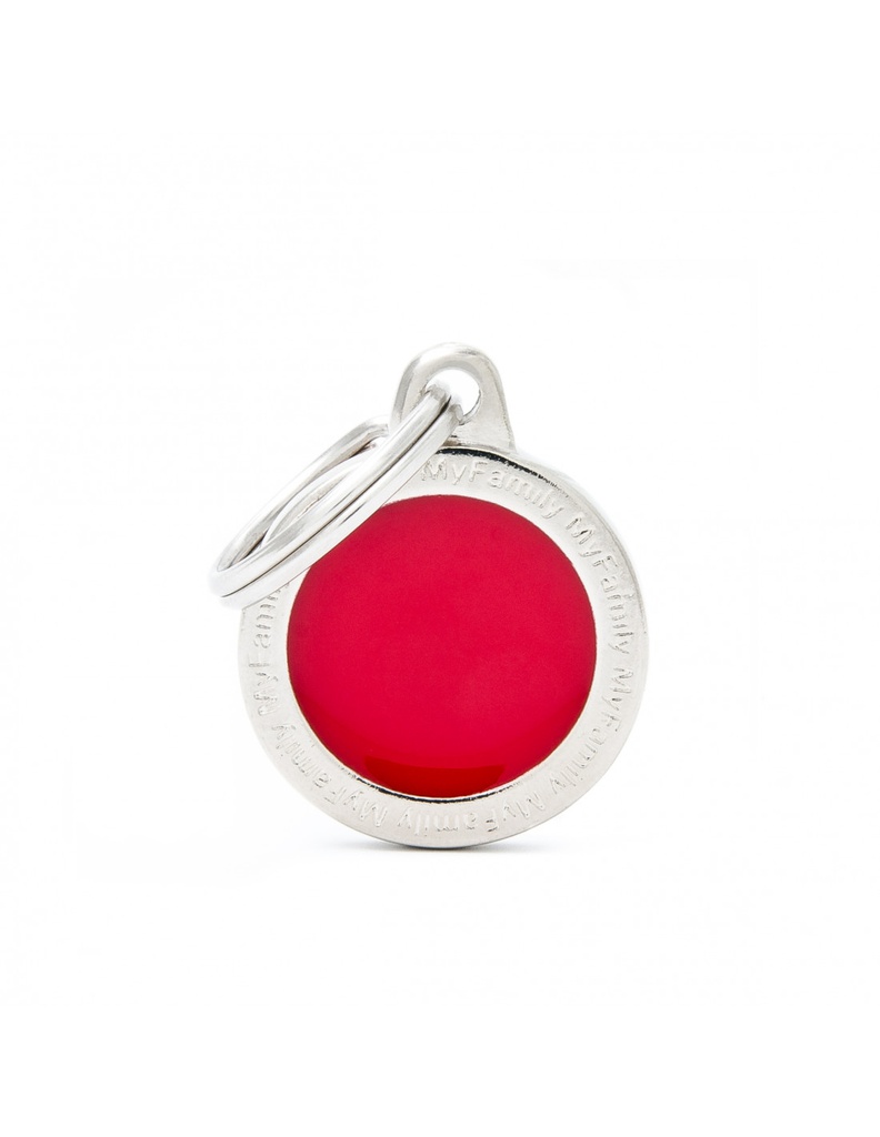 Small Circle Red Round Logo