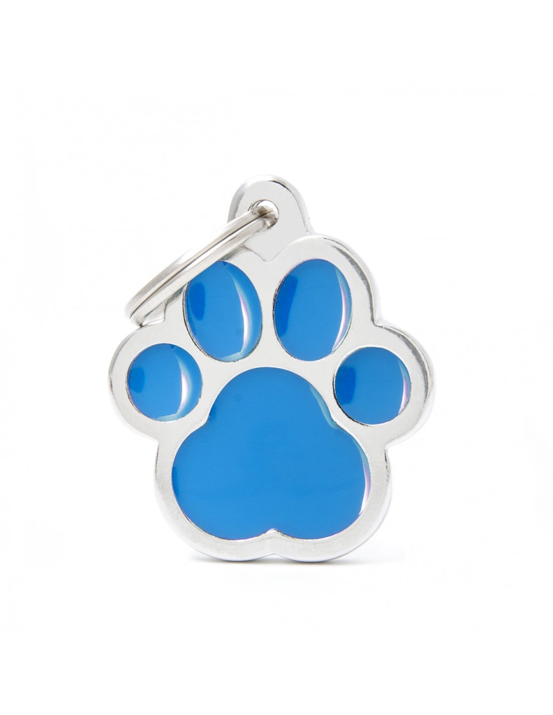 Big Light Blue Paw