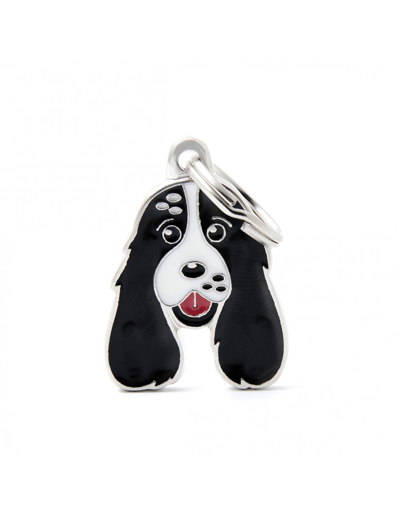 Black and White Cocker 