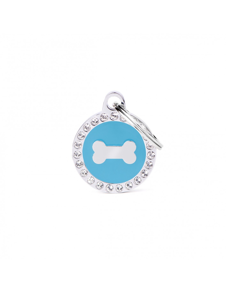 Light Blue Glam Bone