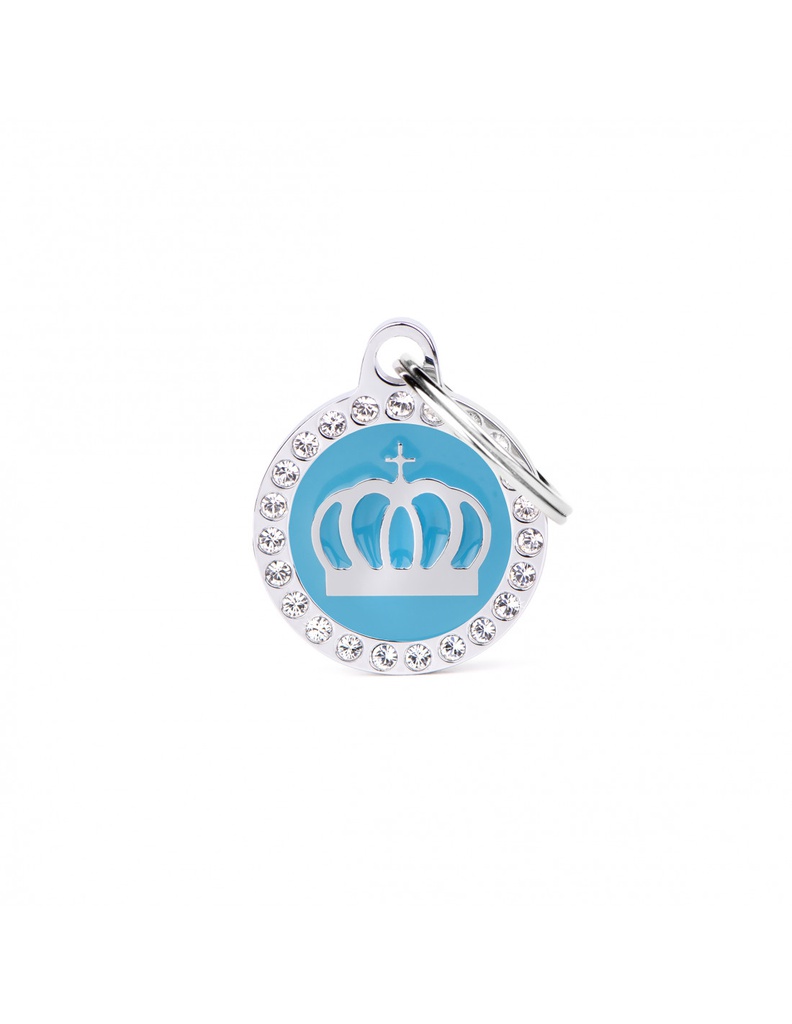 Light Blue Glam Crown