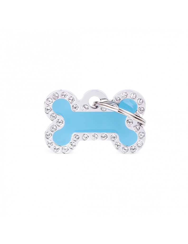 Light Blue Small Glam Bone