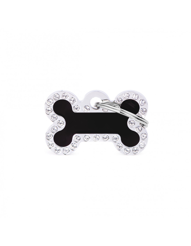Black Small Glam Bone