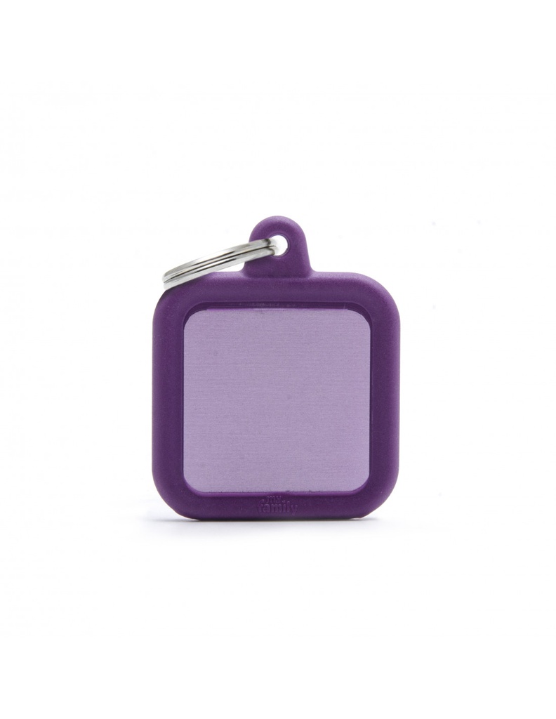 Purple Square Alu Purple Rubber