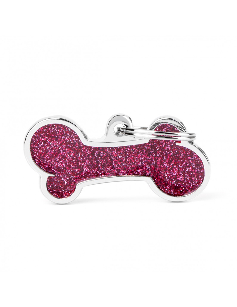 Big Bone Glitter Pink