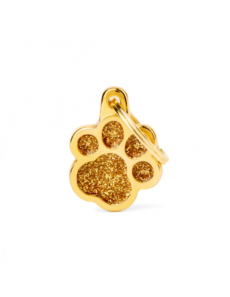 Paw Glitter Gold